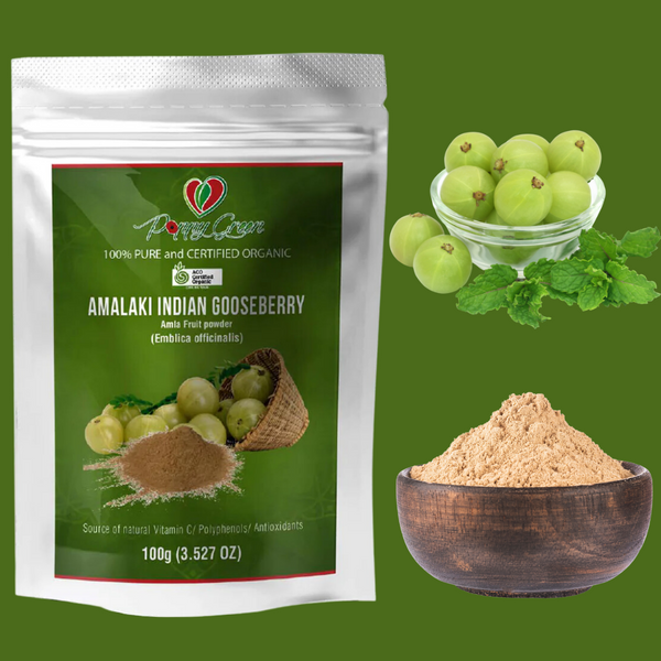 100% Pure Organic Amla Fruit Powder