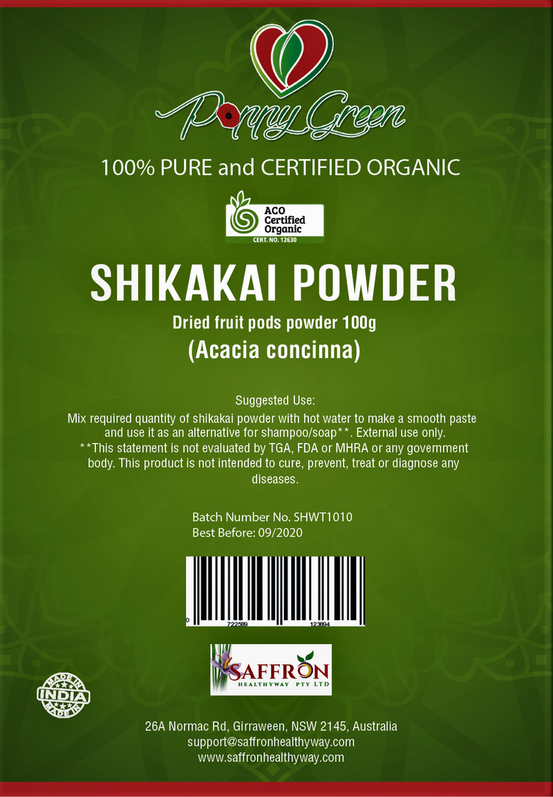 Organic Shikakai Powder